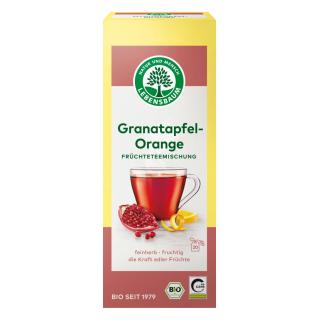 Granatapfel-Orange Früchtetee