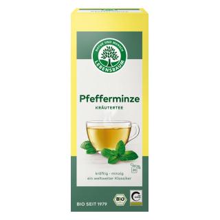 Pfefferminze Teebeutel