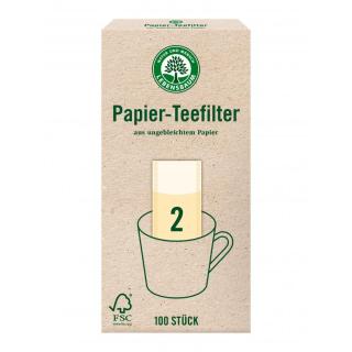 Teefilter Papier Gr. 2 klein