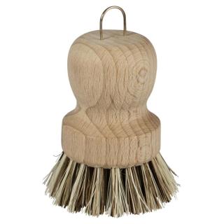 Holz-Topfbürste straffe Borste