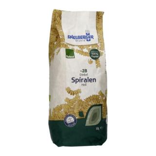 Dinkel Spiralen Papierverpacku