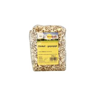 Dinkel - gepoppt