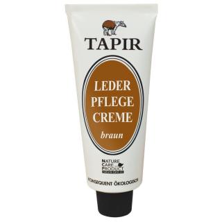 Lederpflegecreme braun Tube