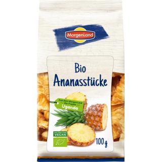 Ananasstücke getrocknet