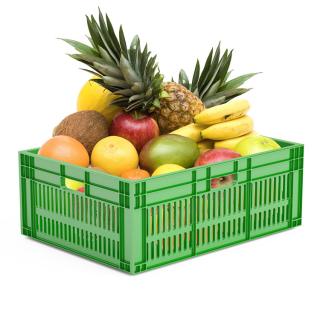 Obstkiste klein ca. 20,00 €
